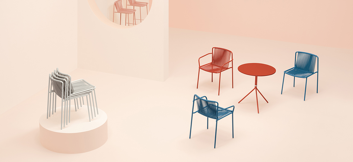 Set of 2 Tribeca Stacking Chair