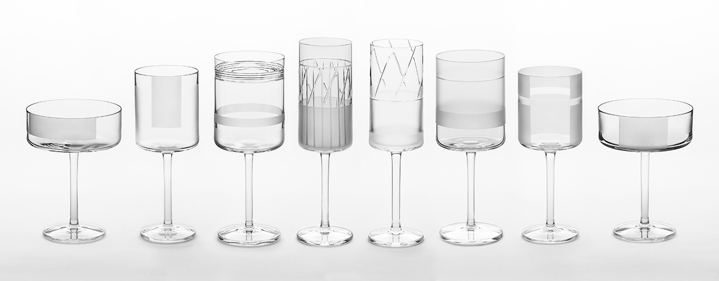 Element Cocktail Glasses - Set of 2