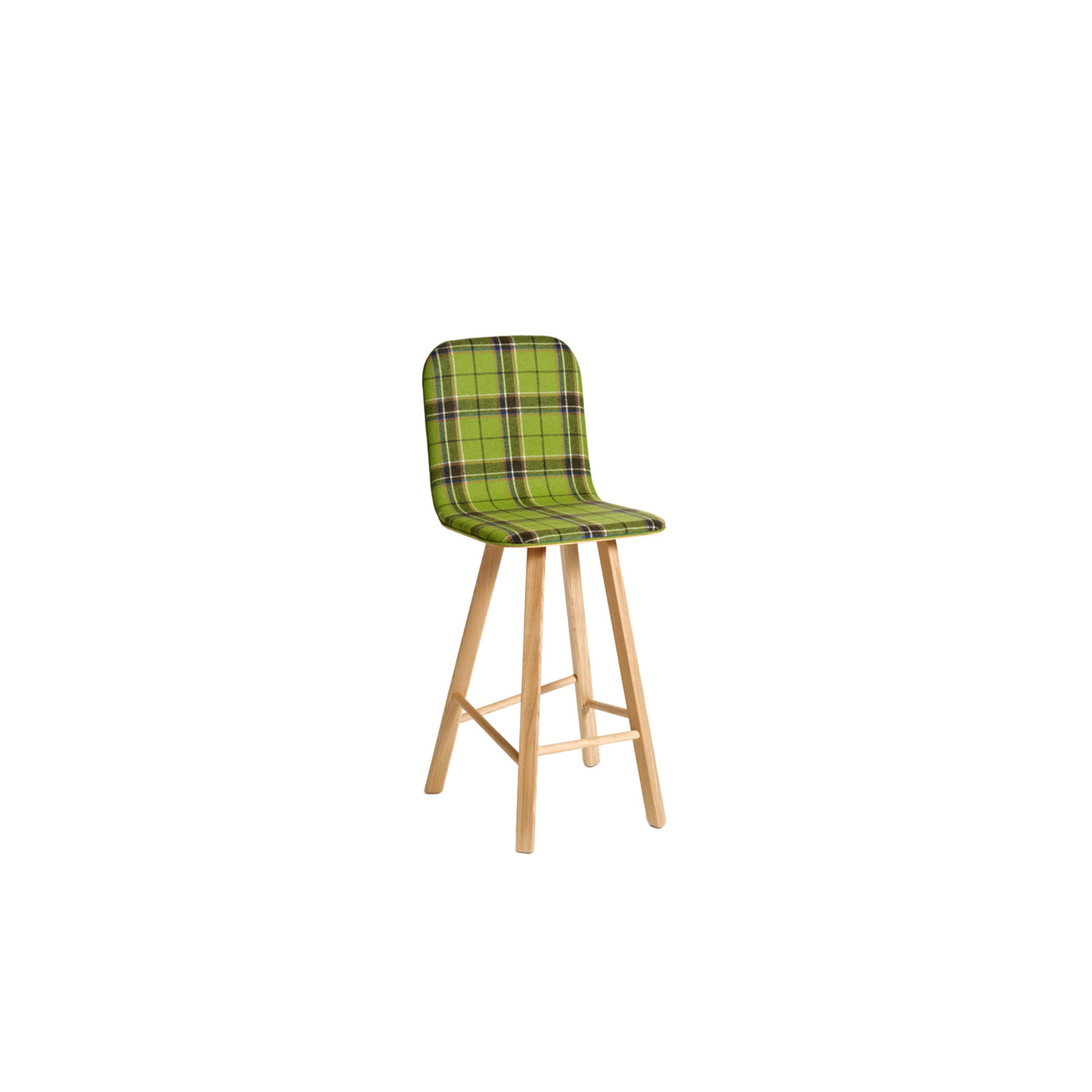 Tria Stool Low Back Upholstered 