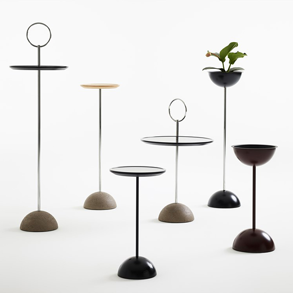 Lollipop Coffee Table With Ring