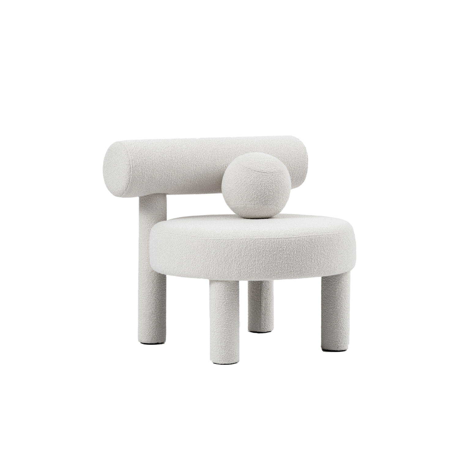 Matter of Stuff | Low Chair Gropius CS1 in Boucle Fabric, Noom