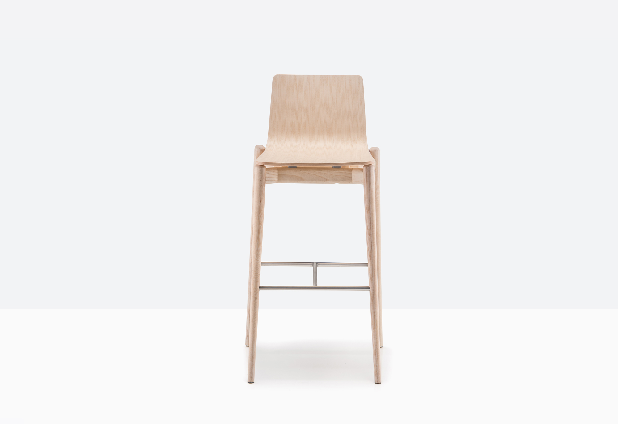 Malmö High Wooden Stool
