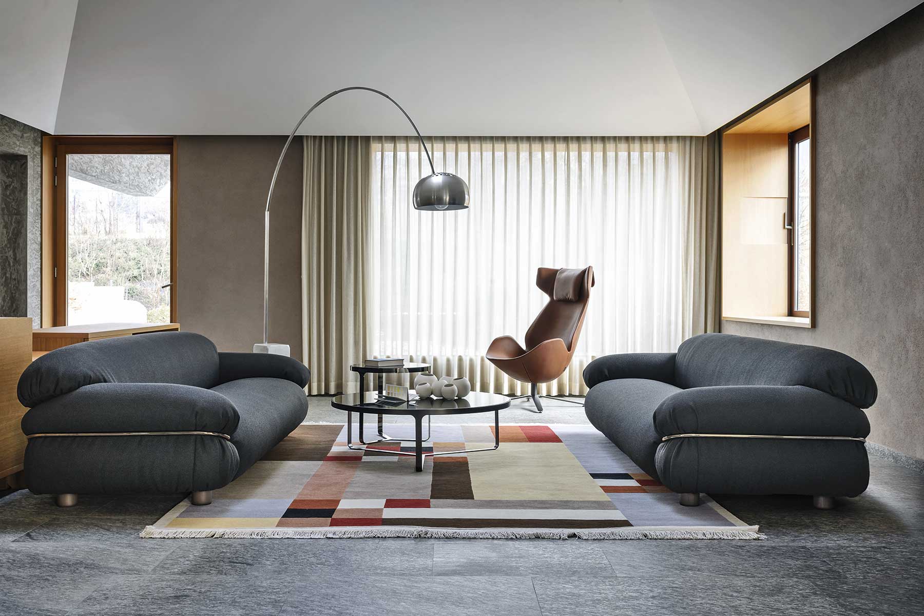 Shelter Swivel Lounge Chair