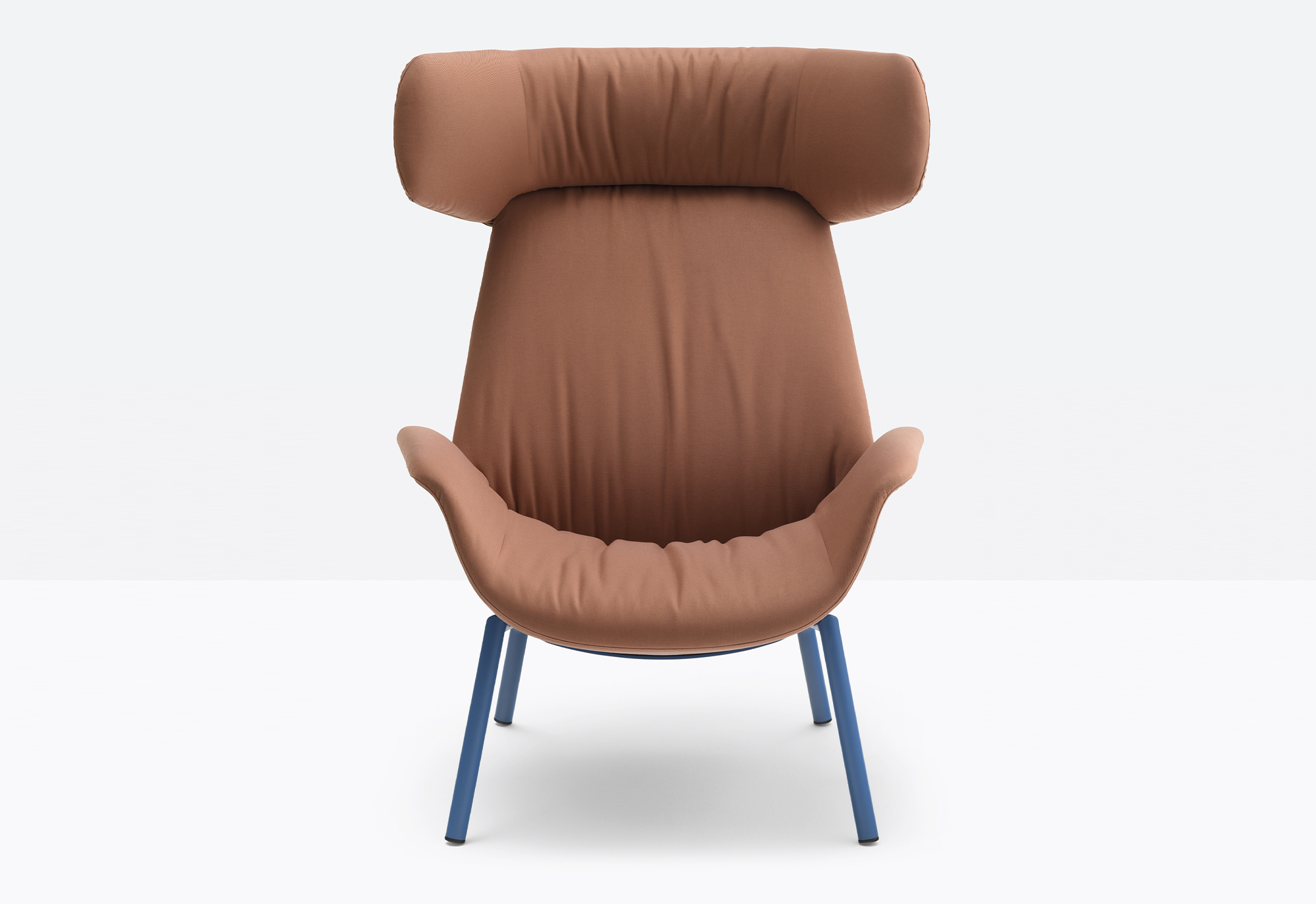 Ila Upholstered Lounge Chair with Headrest 